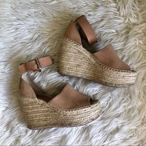 Marc Fisher Allison Perforated Espadrille Platform